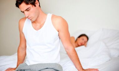Mangel an Macht bei Prostatitis